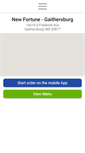 Mobile Screenshot of newfortunegaithersburg.com